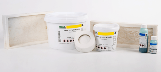 Amsil Silicone 25 is a 2-part RTV (room temperature vulcanizing) high performance, tin/condensation cure mould making silicone.
