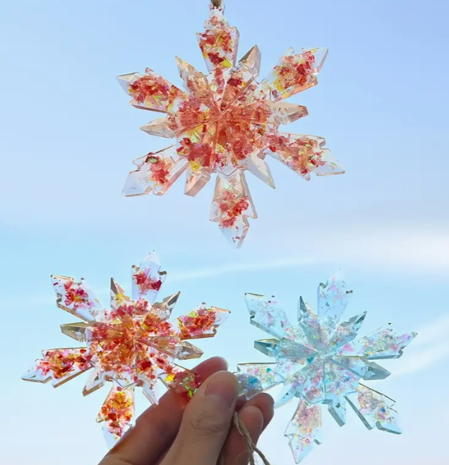 1 Pcs - Large Snowflake - Silicone Mould