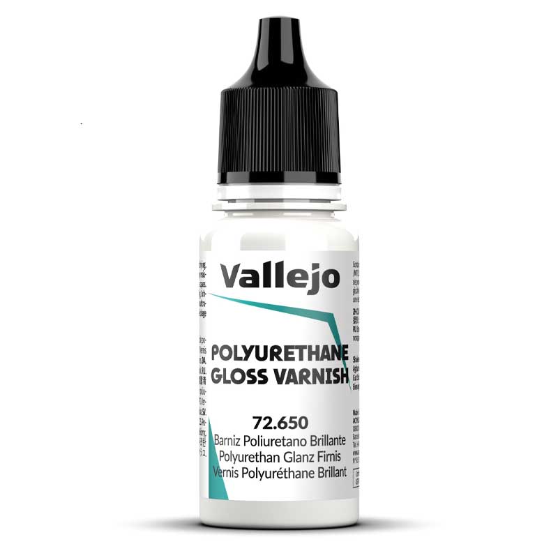 72.650 - Polyurethane Gloss varnish - 18ml - Vallejo