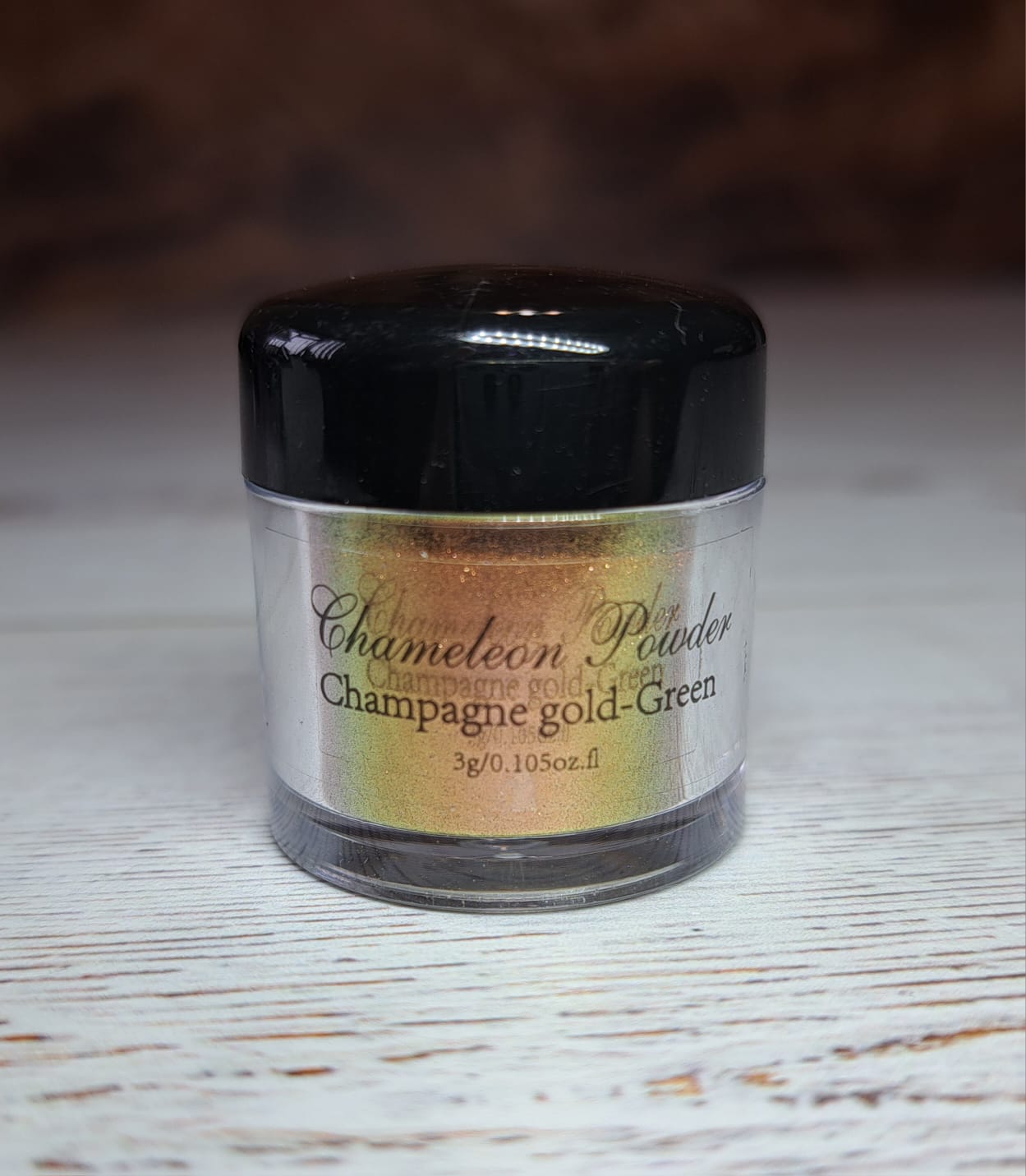 Chameleon Pigment Powders - Champagne Gold/Green - 3 grams