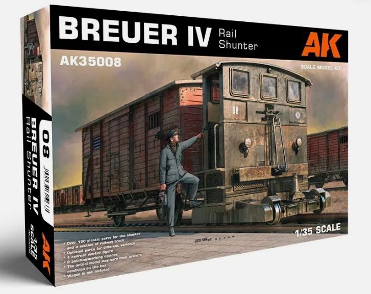 AK35008 - Breuer IV Rail Shunter 1/35