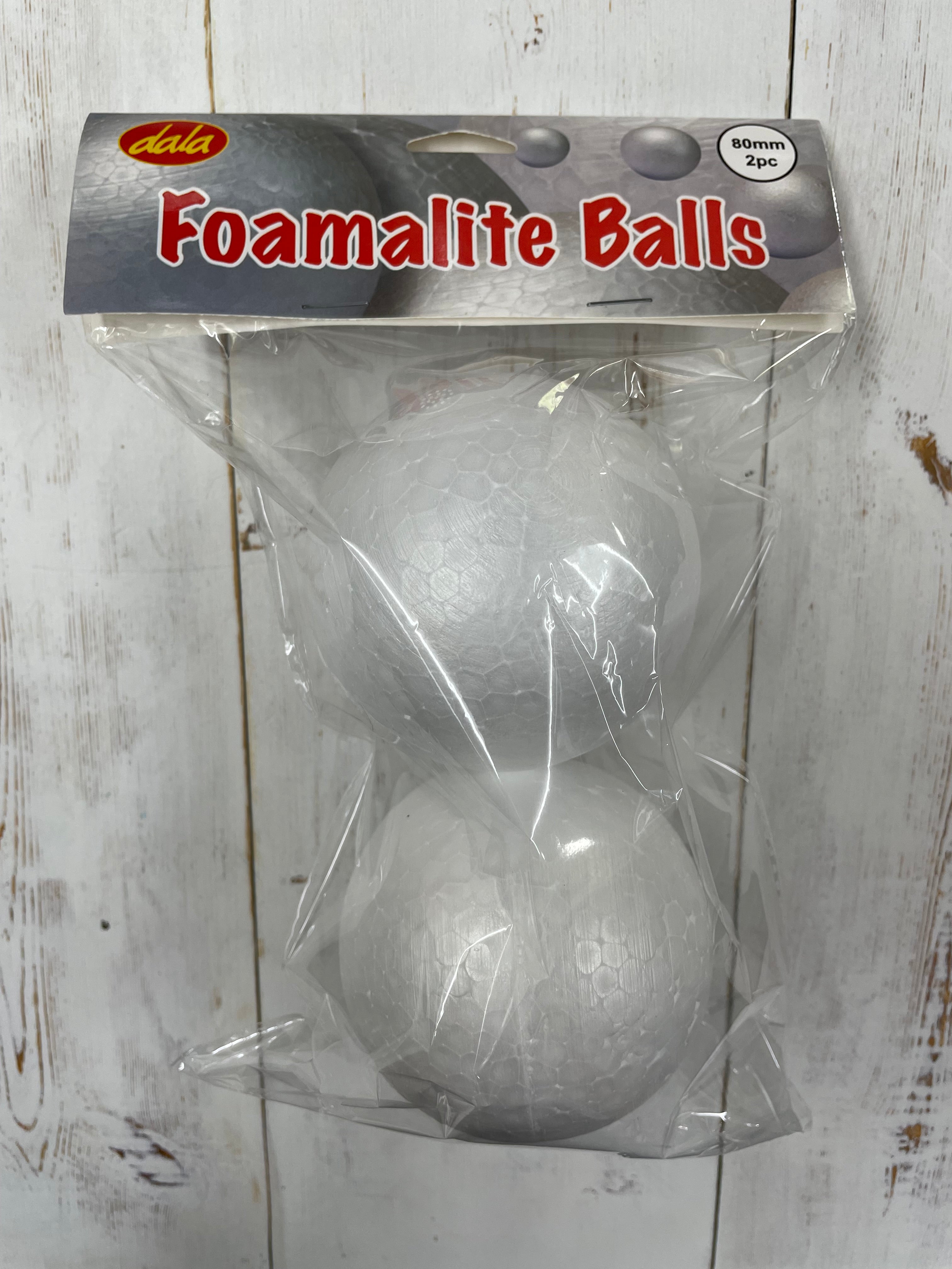 Foam balls - 80mm - 2PCS