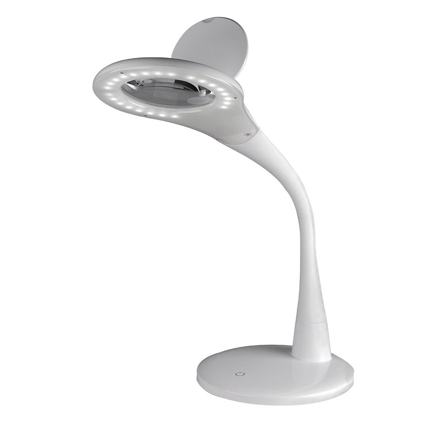 10100 - LED 7W Magnifier Task Lamp - Durston - White