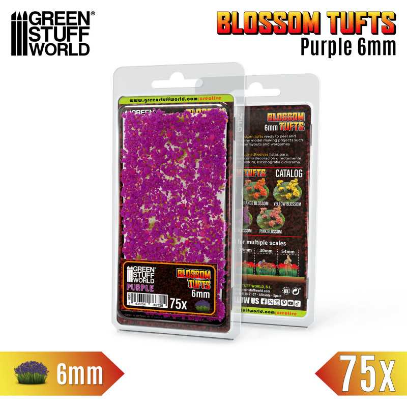 13005  - Purple Blossom Tuft X 75