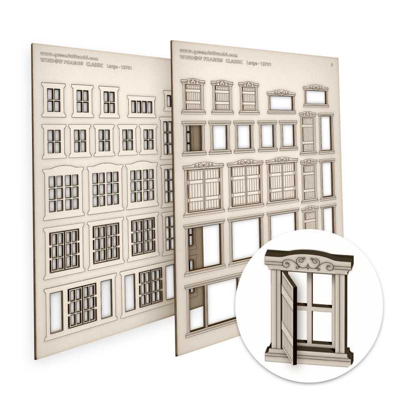 13701 - Classic Miniature Windows - Large
