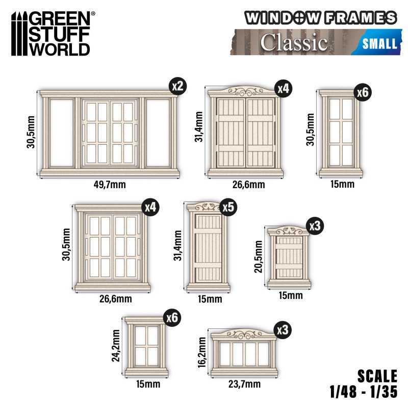 13702 - Classic Miniature Windows - Small