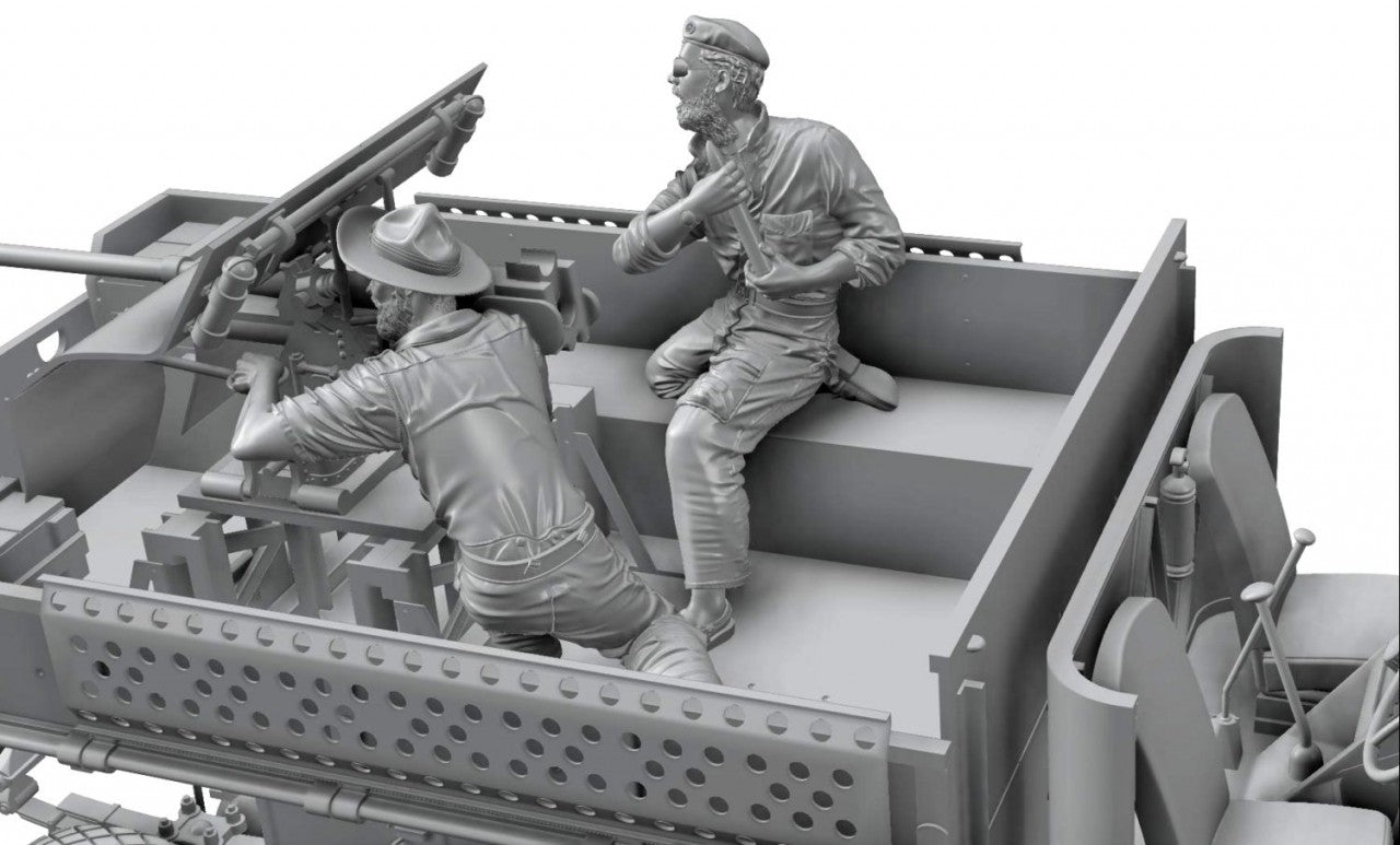 TM35312 - Thunder Models - 1/35 LRDG F30 Gun Truck Bonus Edition with action figures