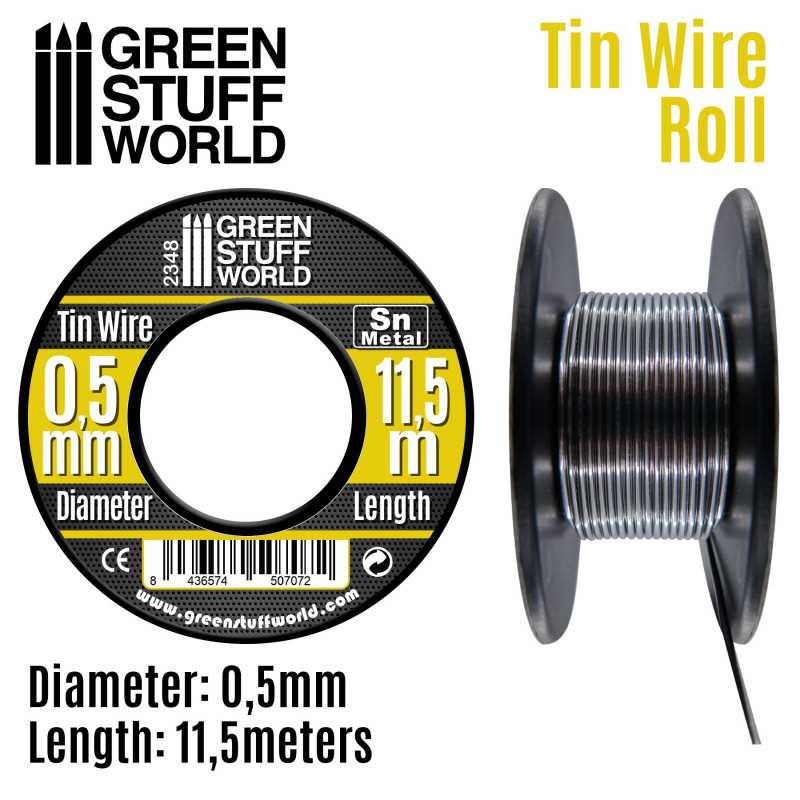 2348 - Flexible tin wire roll 0.5mm