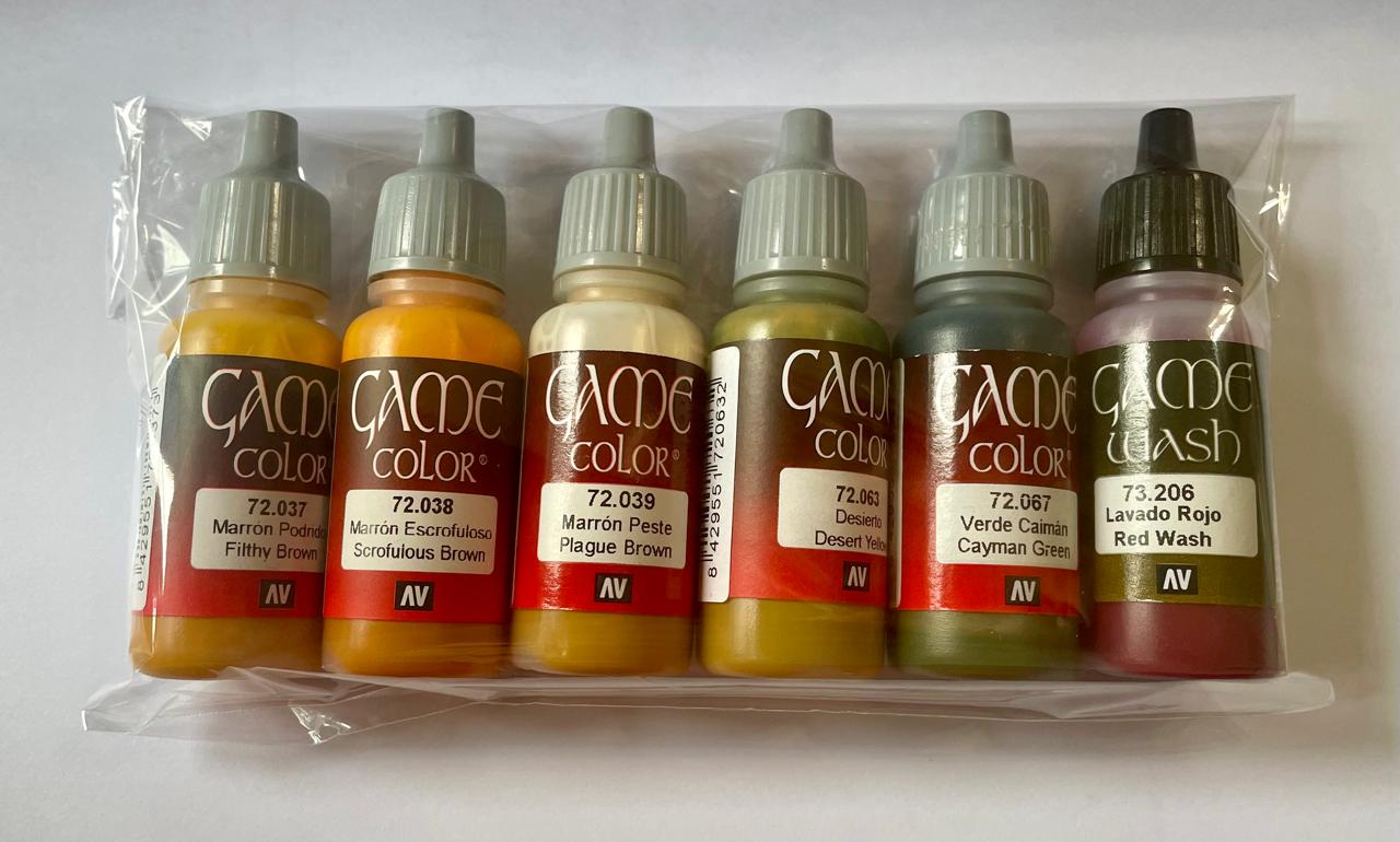 CRAZY SPECIAL - X 5 GAME COLOR - 17ML X1 GAME WASH 17ML - SET 11