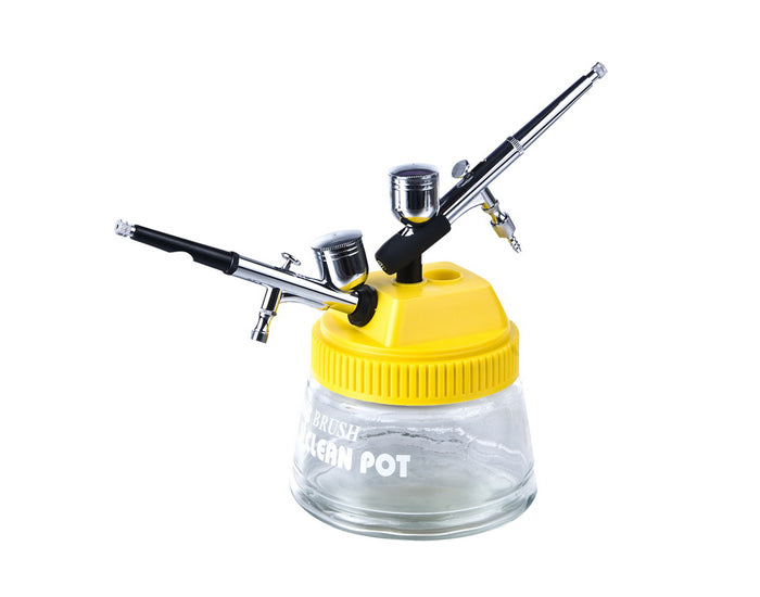 HS- 777 - Cleaning Station with Airbrush Holder