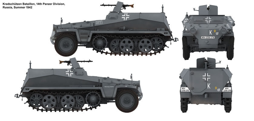 DW16018 -  1/16 - Sd.Kfz. 250/1 Ausf. A