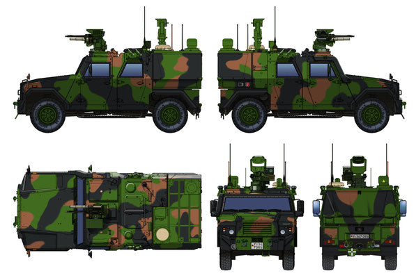 DW35039 - 1/35 - GFF „Eagle IV“ EKT / FüPers 2013