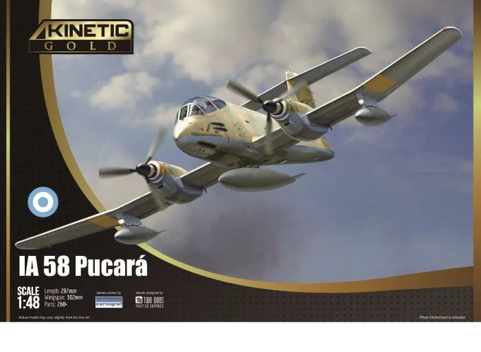 KIN48078 -  Kinetic 1/48 IA 58 Pucara