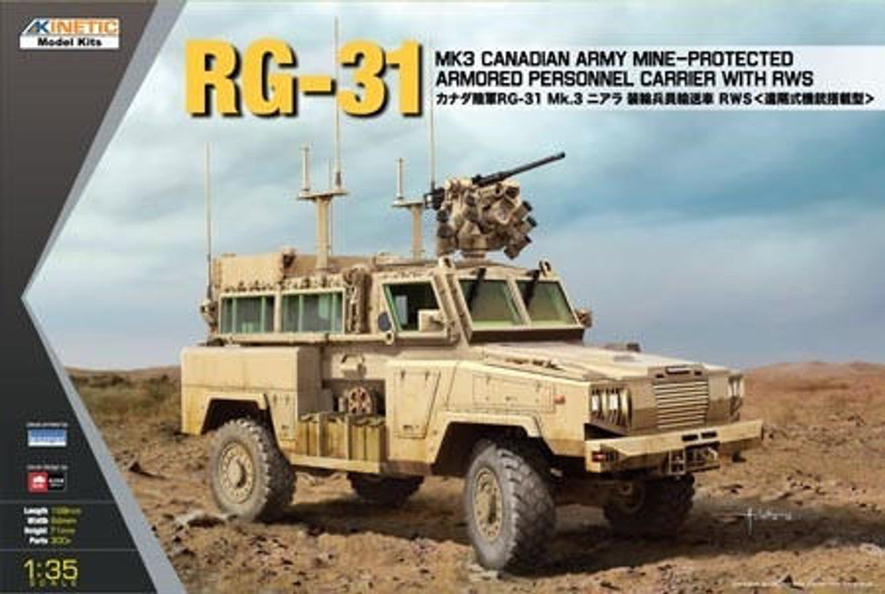 KIN61010 - 1/35 RG-31 MK3 CANADIAN ARMY