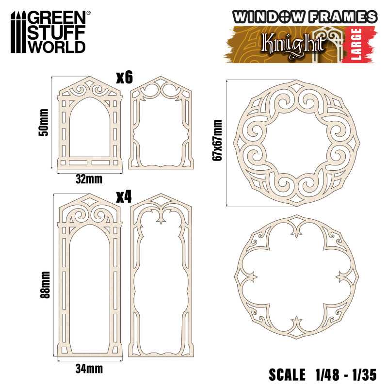 13258 - Knight Miniature Windows - Large