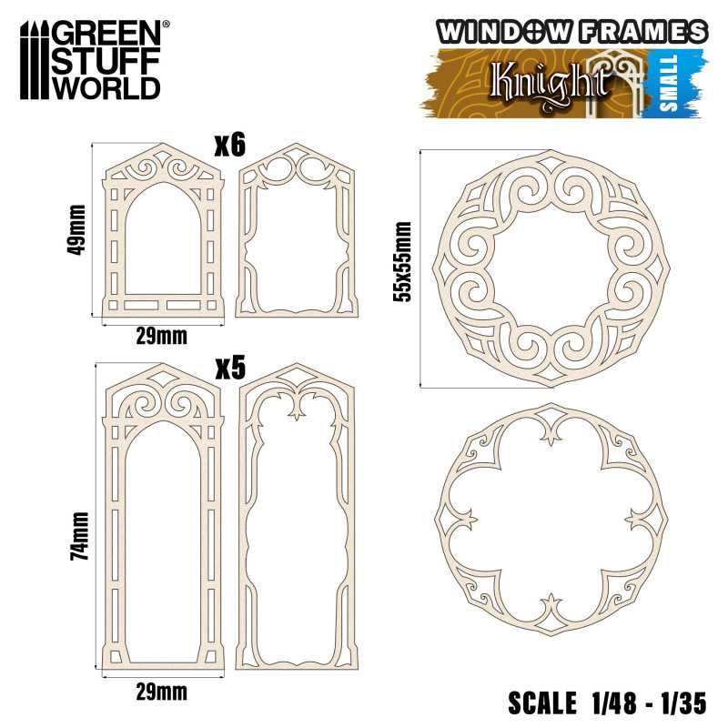13263 - Knight Miniature Windows - Small