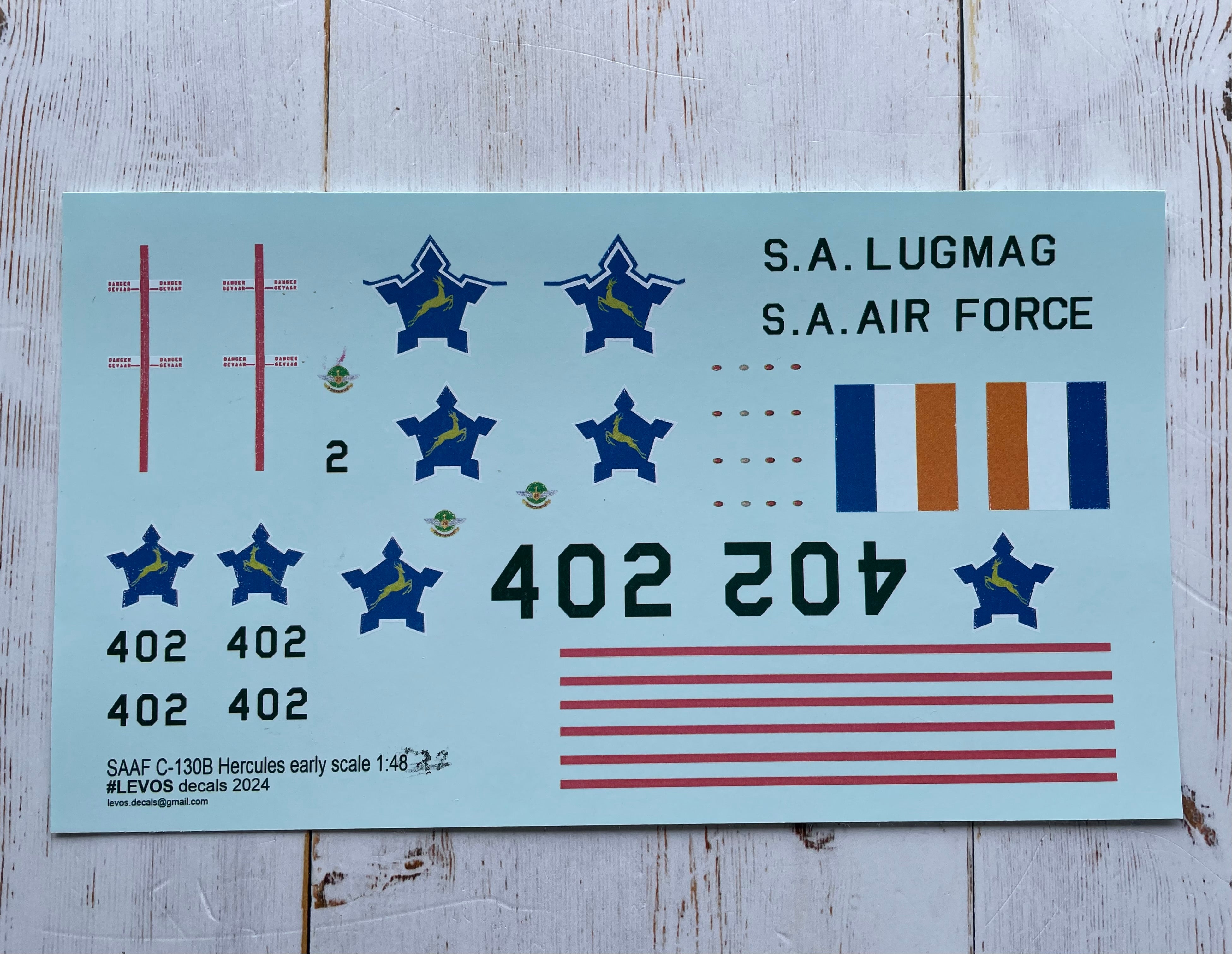 1/72 SAAF C130B Hercules Early