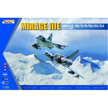 KIN48050 - Kinetic 1/48 Dassault Mirage IIIE/0/R/RD/EE/EA