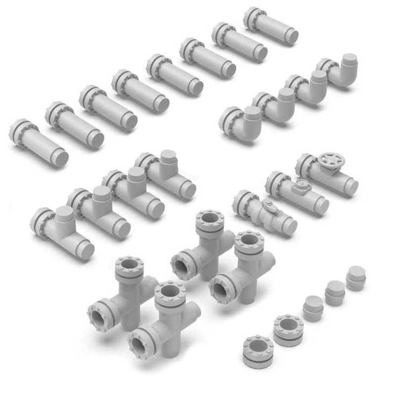 13304 - Modular pipes 1:48-1:35