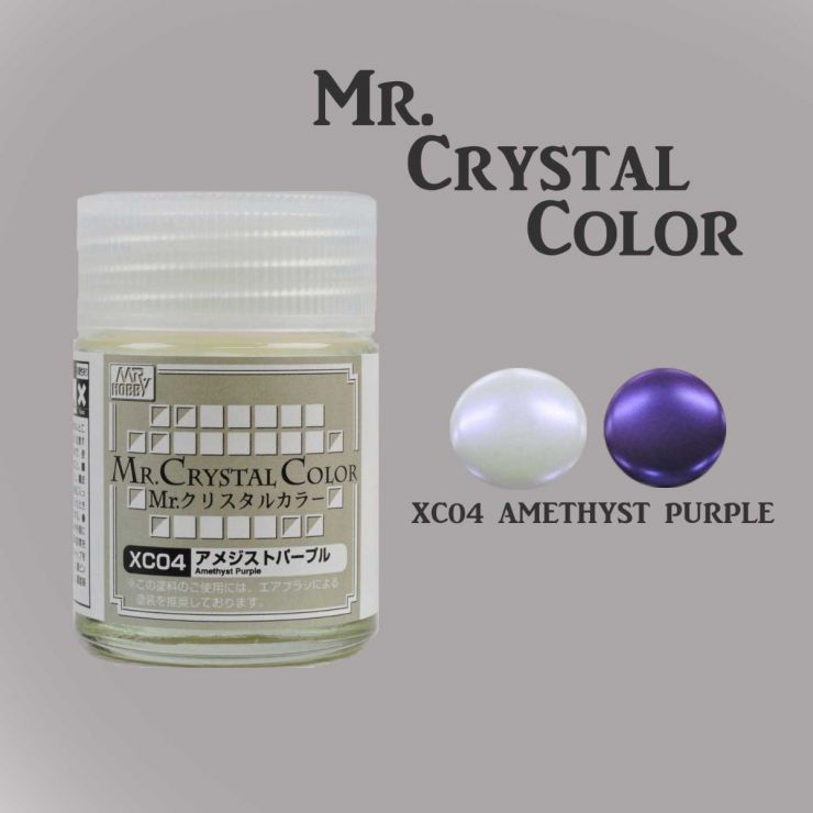 MR-XC04 - MR CRYSTAL COLOR - Amethyst Purple