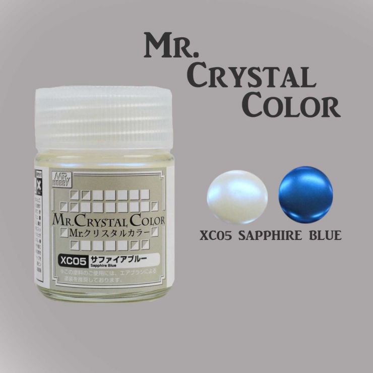 MR-XC05 - MR CRYSTAL COLOR - Sapphire Blue