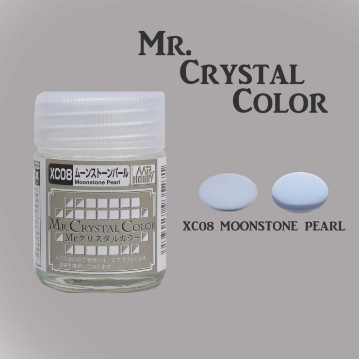 MR-XC08 - MR CRYSTAL COLOR - Moonstone Pearl