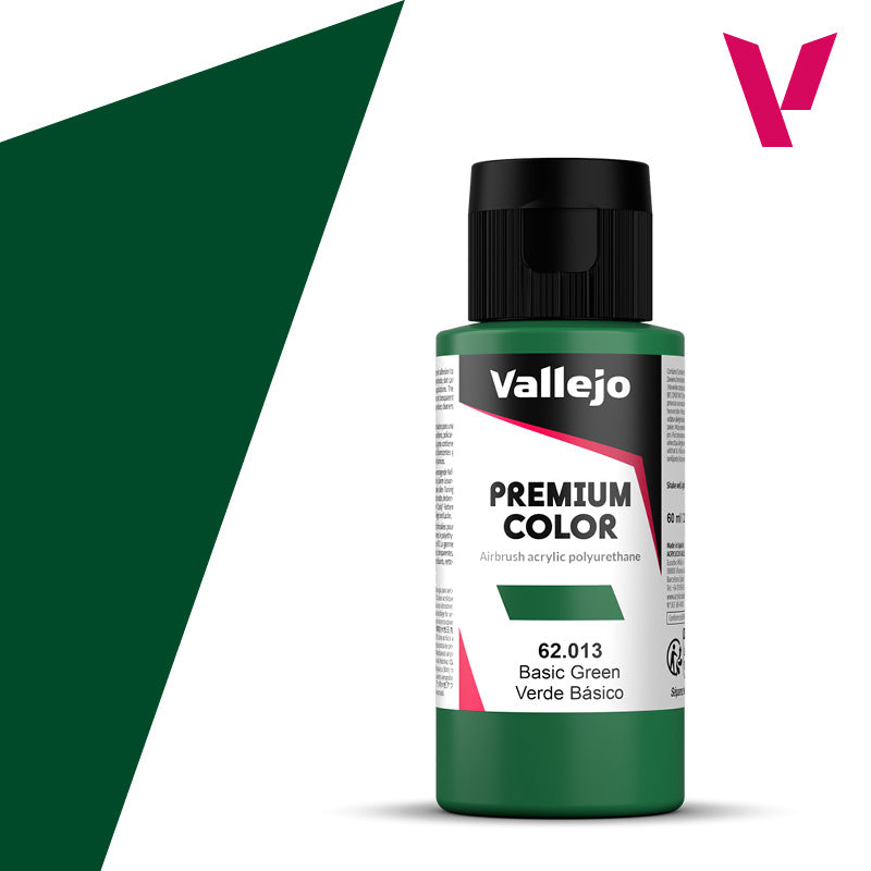62.013 - Basic Green  - Opaque  - Premium Airbrush Color - 60 ml