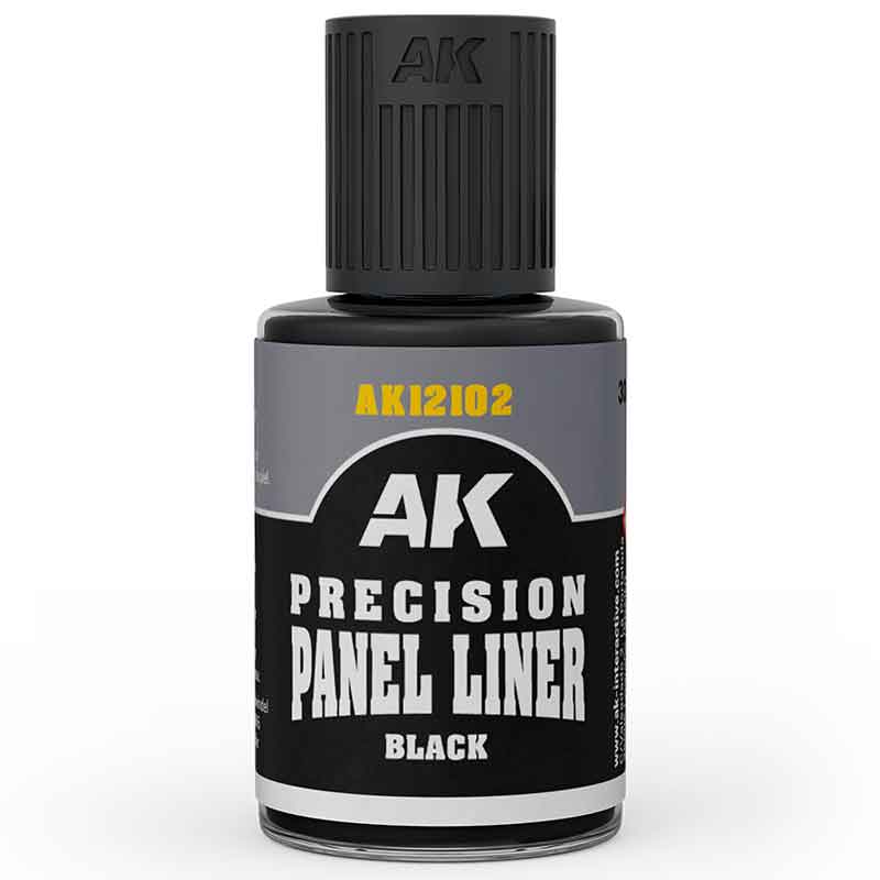 AK12102 - PRECISION PANELINER - BLACK 30ML