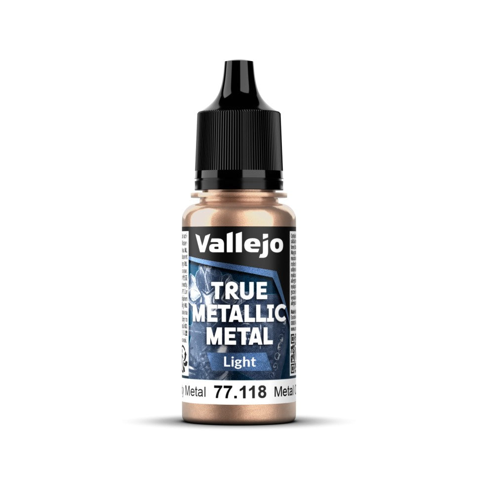 77.118 - Rusty Metal - Vallejo True Metallic Metal (18ml) - Light