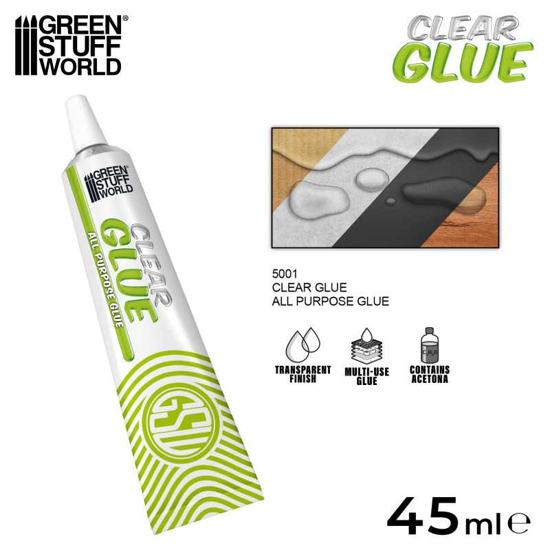 5001 - Silicone glue - Clear Glue 45ml