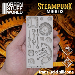 1419 - Steampunk Silicone Mold