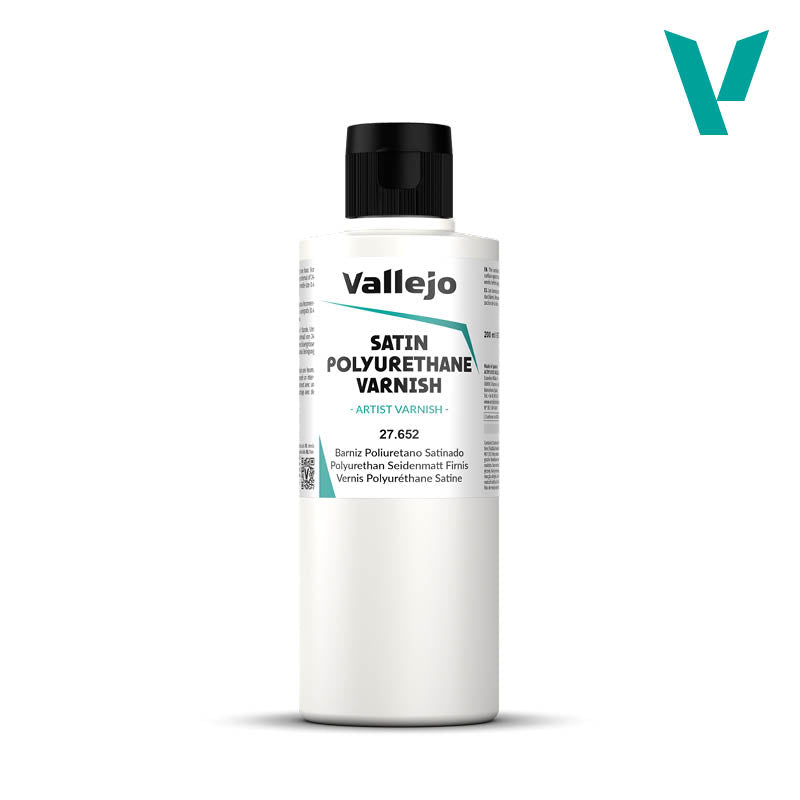 27.652 Polyurethane Satin Varnish 652 - 200 ml- Auxillary