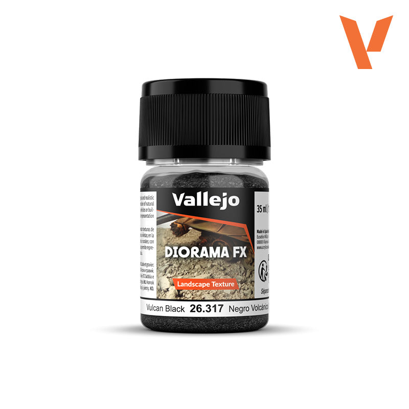 26.317 Landscape Textures 35 ml - Vulcan Black 0.1-2 mm