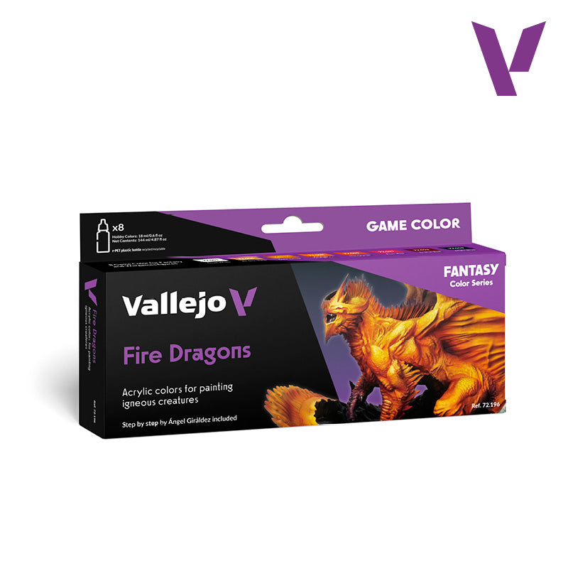 72.196  New Game Color Set - Fire Dragons by A. Giraldez (8)