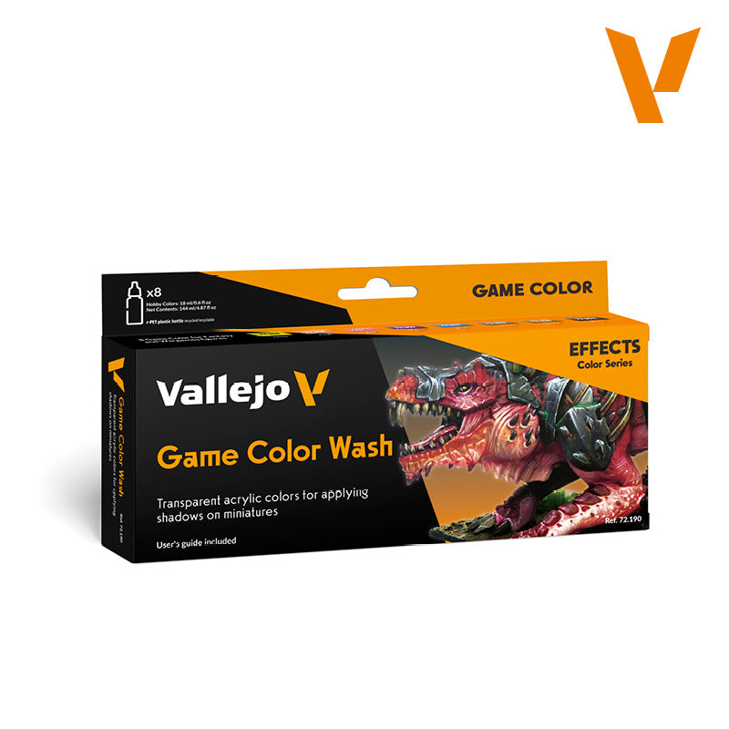 72.190  New Game Color Set - Wash (8)