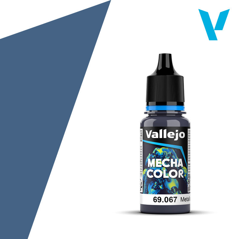 69.067 - Metallic Blue - Metallic - Mecha Color - 18 ml