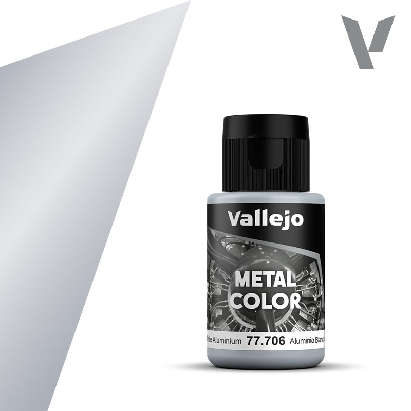 77.706 White Alluminium  - Vallejo Metal Color