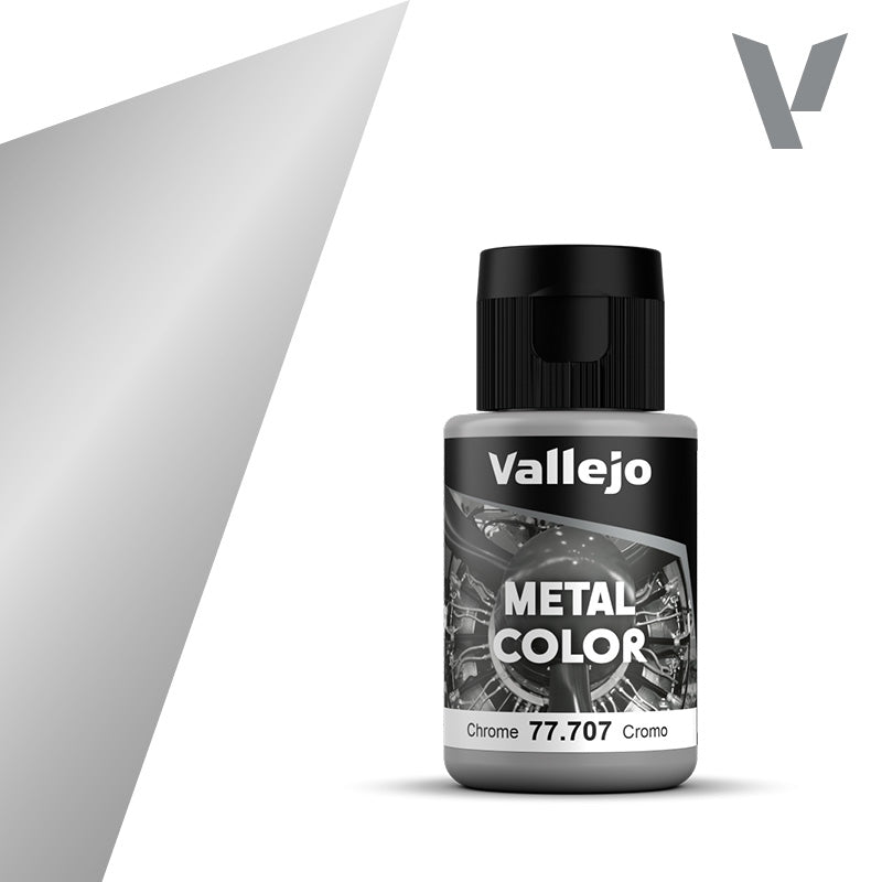77.707  Chrome  - Vallejo Metal Color