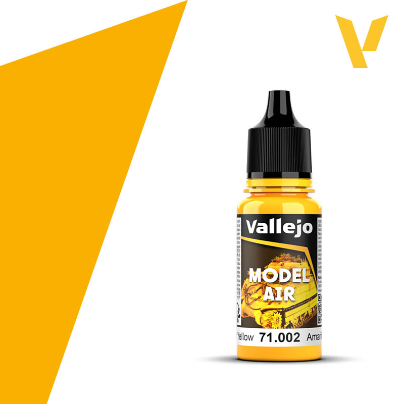 71.002  Medium Yellow - Vallejo Model Air (18 ml)