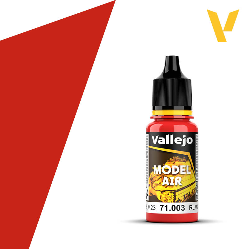 71.003 Red RLM23 - Vallejo Model Air - 18 ml