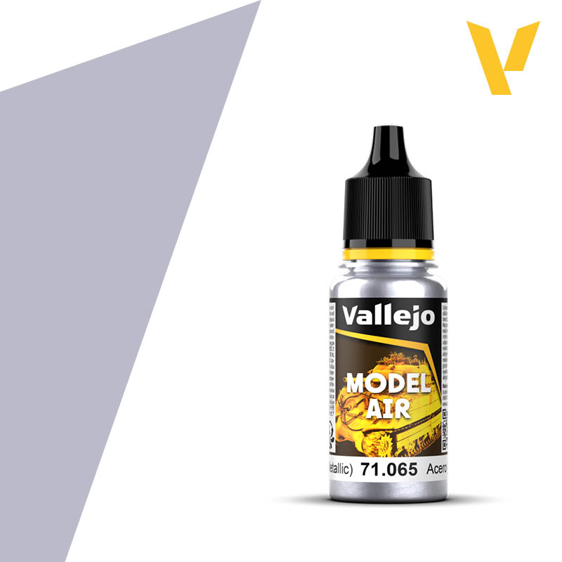 71.065 Steel - Vallejo Model Air - 18ml