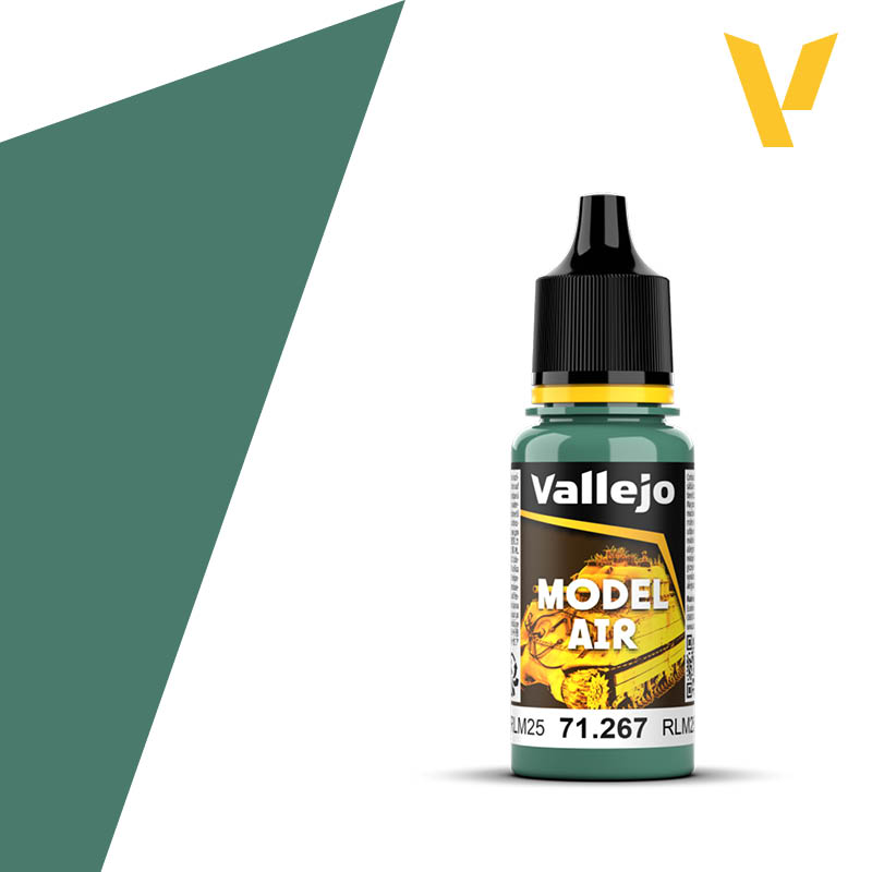 71.267  Light Green RLM25 - Vallejo Model Air 18ml