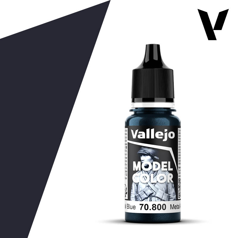 70.800 Gunmetal Blue (Metallic) - Vallejo Model Color (18ml)