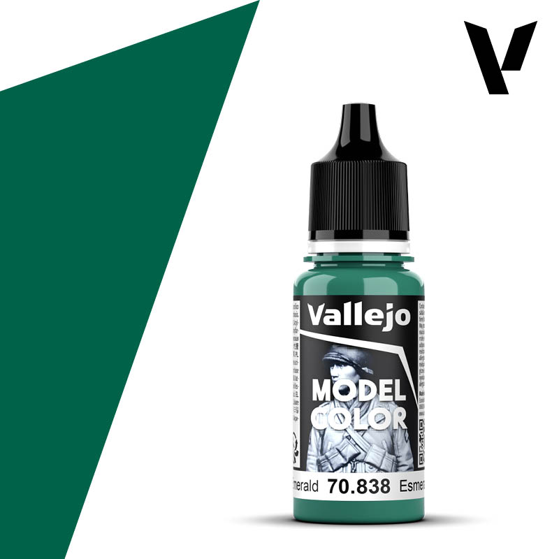 70.838 Emerald (Matt) - Vallejo Model Color