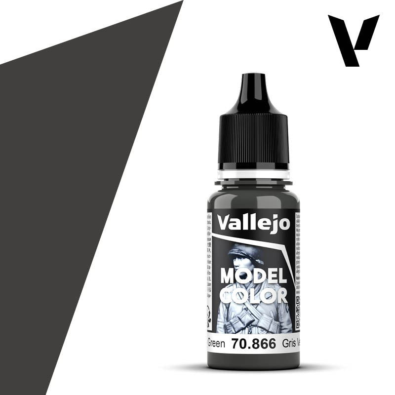 70.866 Grey Green (Matt) - Vallejo Model Color 18ml
