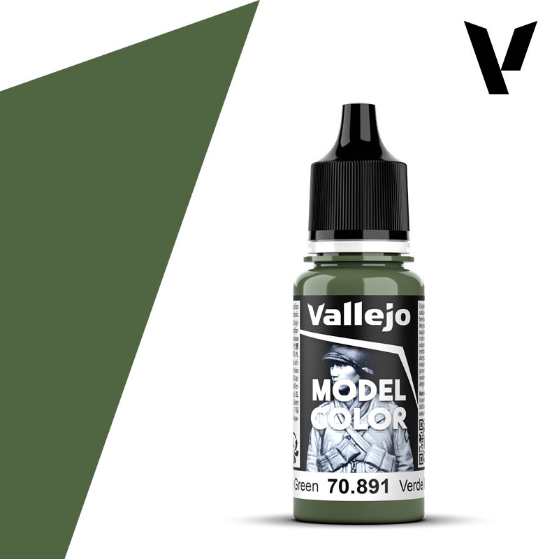 70.891 Intermediate Green (Matt) - Vallejo Model Color (18ml)