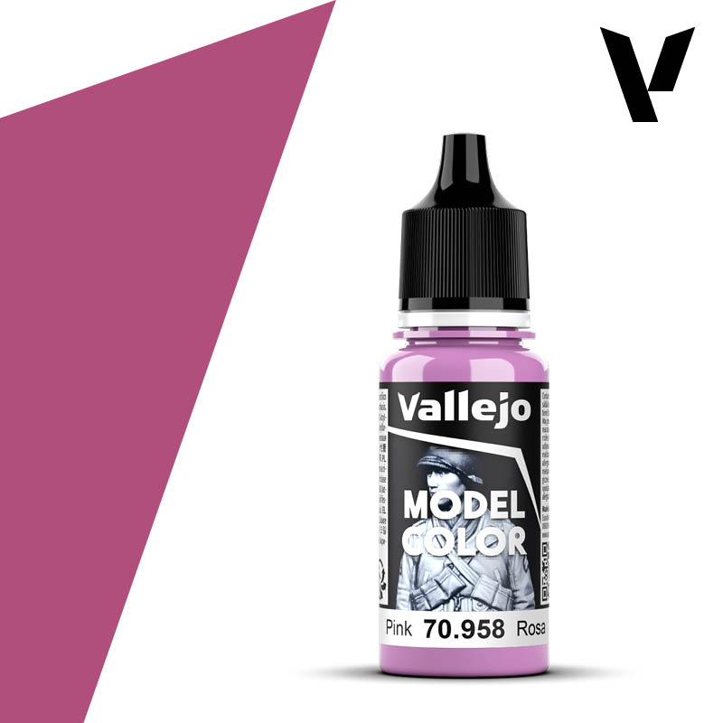 70.958 Pink (Matt) - Vallejo Model Color (18ml)