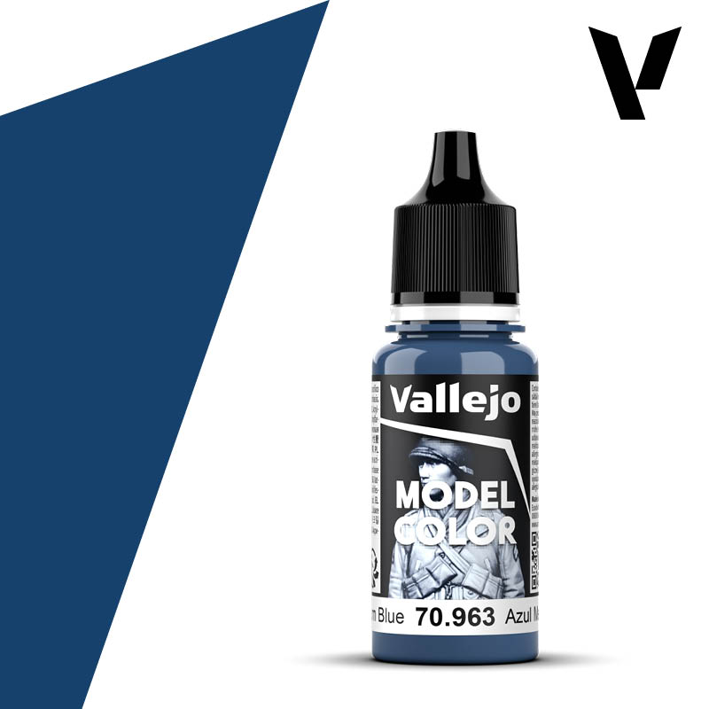 70.963 Medium Blue (Matt) - Vallejo Model Color (18ml)