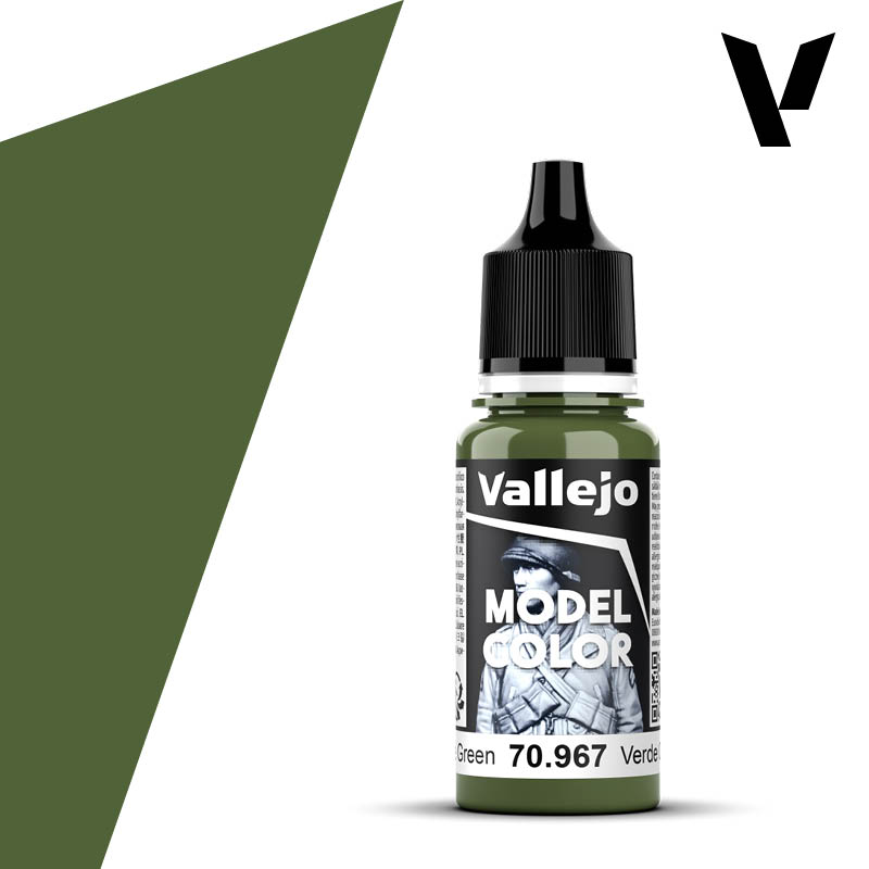 70.967 Olive Green (Matt) - Vallejo Model Color - 18ml