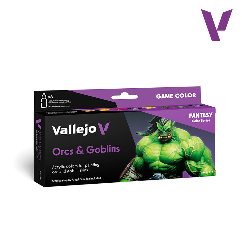 72.192  New Game Color Set - Orcs & Goblins (8)